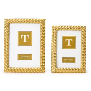 Gold Double Rope Frame