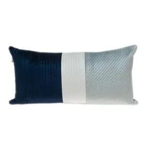 Parkland Collection PILL21243P Hiro Transitional Gray Rectangle Throw Pillow