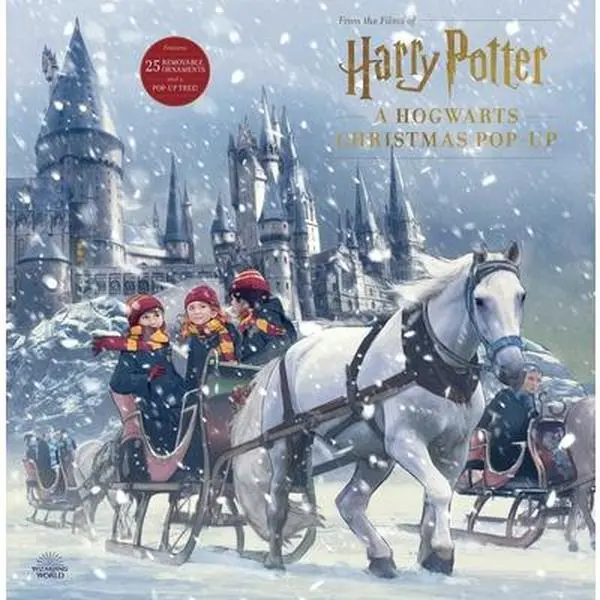Harry Potter: A Hogwarts Christmas Pop-Up Collectible Advent Calendar - Insight Ed., Hardcover, Wizarding World Themed, Magical Artifacts, Behind-the-Scenes Booklet, Decorations