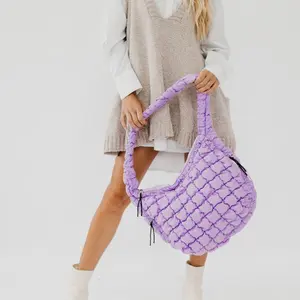 Carmen Quilted Hobo Tote Bag - ARRAY SPECIAL *Final Sale*