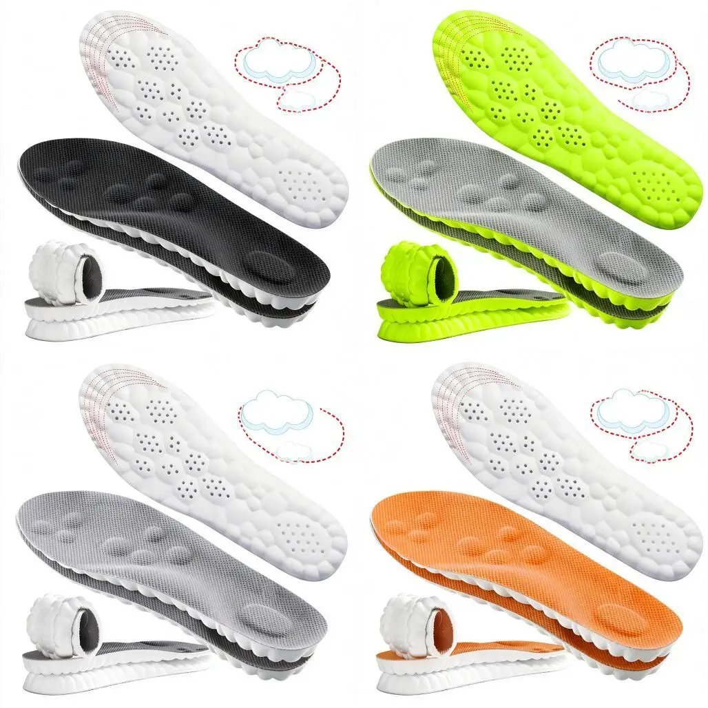 Comfortable Sports Insoles (1 Pair) – Soft, Breathable & Sweat-Absorbing Shoe Inserts for Non-Tiring All-Day Wear
