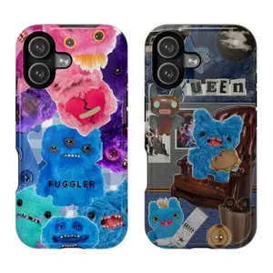 Fuggler Chaos Phone Case - Weirdcore Aesthetic Ugly Cute Monster Collage iPhone Cover - Indie Dark Merch Gift  Cover Suitable for iPhone 17-11