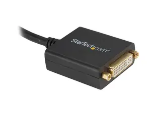 StarTech.com DP2DVI2 DisplayPort To DVI Adapter - Passive - 1080p - DP to DVI - Display Port to DVI-D Adapter