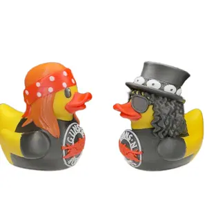 Classic Hard Rock Legends Ducks | 80s Metal Band Duo | 3D Printed Dashboard Decor