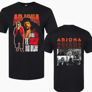 Ricardo Arjona Lo Que El Seco No Dijo Tour 2026 Shirt, Latin Pop Artist  Style, Concert TShirt for Woman And Man Fans 6AP