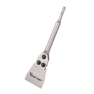 Vearter 75X300mm SDS PLUS 3Inch Electric Hammer Floor Scraper Replaceable Blade Chisel Drill Bit For Tile Brick Concrete Removal outdoorfun