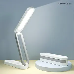 LED Desk Lamp, Modern Computer Lamp, Foldable Reading Light, Portable Lighting, Adjustable Brightness, Ideal for Home Office Use, Compact Design