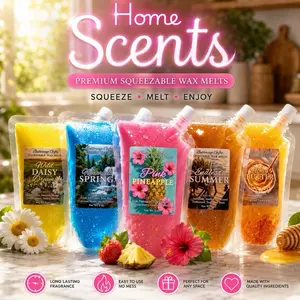 Strong Scented Squeezable Wax Melts | Handmade | Long Lasting Home Fragrance | Sample Variety Pack | Not your average Wax Melts