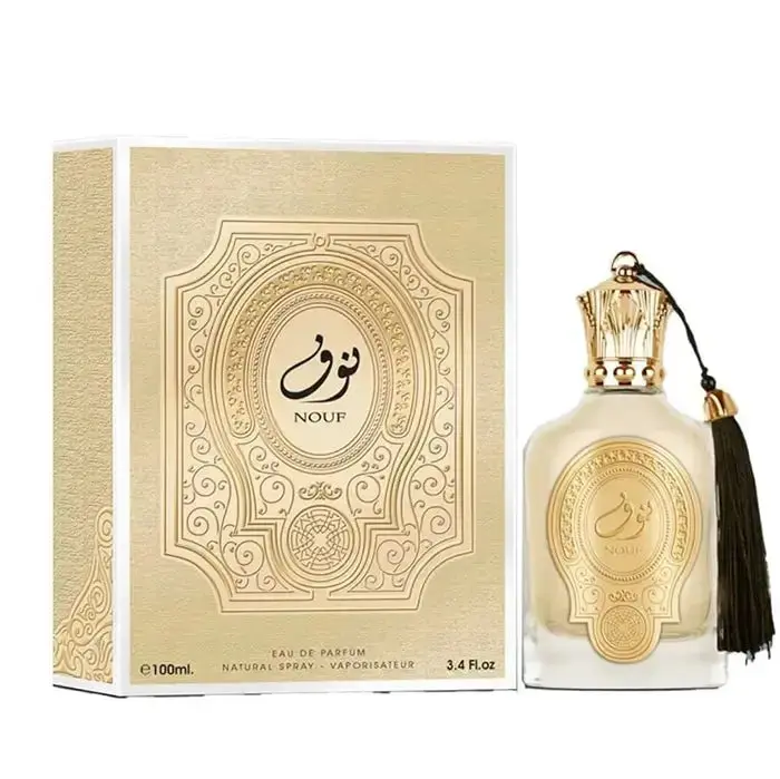 Paris Corner Nouf Unisex Eau De Parfum, 100ml (3.4 oz) Single Item - Sweet Fruity, Floral Oriental Fragrance, Long-Lasting EDP
