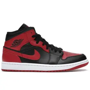 Jordan Men's 1 Mid Banned (2020) Basketball Shoes, from StockX