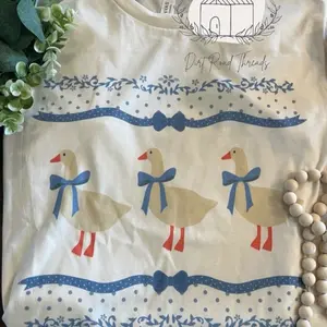 Blue kitchen goose T-shirt or sweatshirt