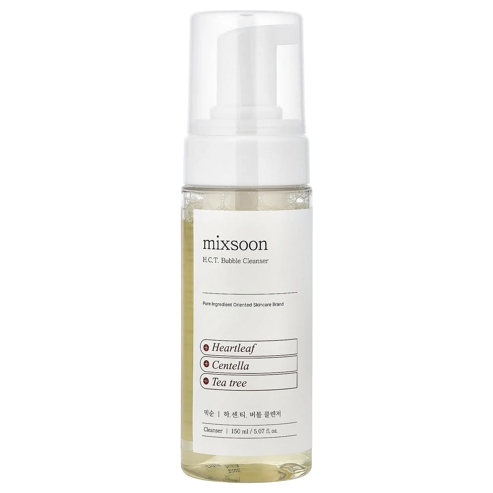 Mixsoon H.C.T. Bubble Cleanser, 5.07 fl oz (150 ml)
