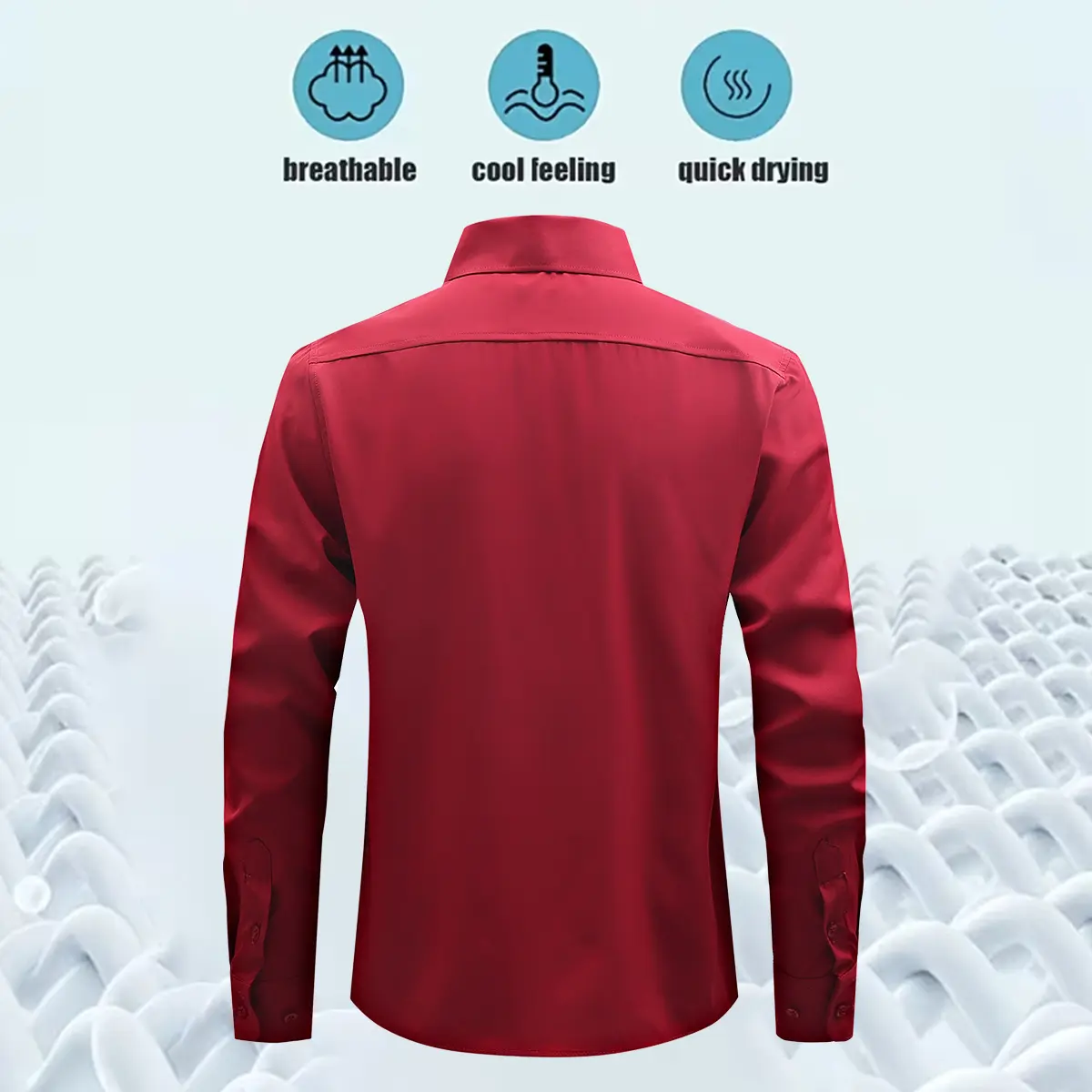 5 Pack Men's Dress Shirts - Wrinkle-Free Point Collar Long Sleeve Business Shirts, Solid Color Regular Fit H-Cut, Soft & Comfortable Fabric, Suitable for Work, Parties, Office 5 Pack Men's Dress Shirts - Wrinkle-Free Point Collar Long Sleeve Business Shirts, Solid Color Regular Fit H-Cut, Soft & Comfortable Fabric, Suitable for Work, Parties, Office