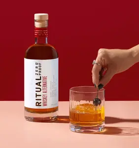 Ritual Zero Proof Whiskey Alternative – Non-Alcoholic Whiskey Style Spirit (Pack of 2)