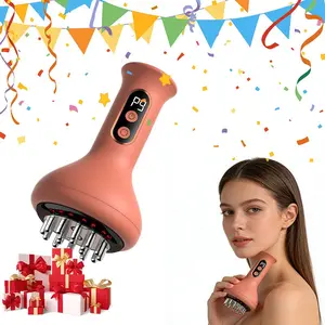 Dual-In-One Handheld Massage Scraper, 9 Modes Electric, Wireless Design Rechargeable, Suitable for Back, Legs, Arms, Massager Tool