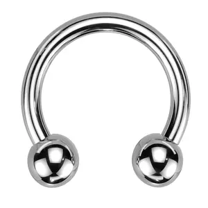 Internally Threaded Titanium Circular Barbell