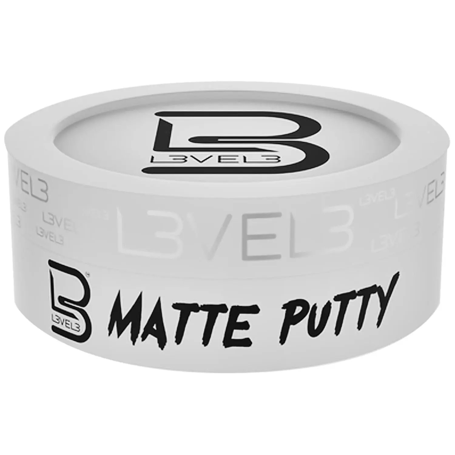 L3 Matte Putty Hair Paste - Unisex Haircare Texture Defining Styler with Medium Hold, Natural Matte Finish, Jar Packaging for Natural Curls & Voluminous Hair, Cream, Level 3, Adds Volume & Body, 200G, Ethylhexyl Palmitate, Textured, Jar Package, Hair Prod
