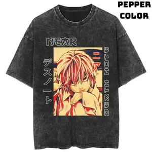Death Of Near Vintage Graphic Tee, Near Tee, Death Note Shirt, Manga Anime Shirt, Unisex T-Shirt, Anime Clothing, Top Menswear Womenswear Streetwear