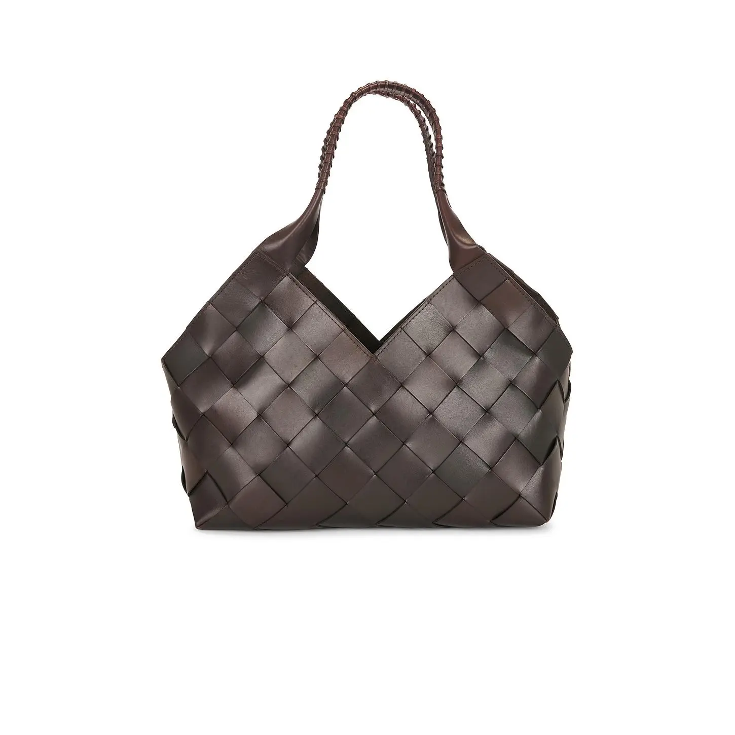 Dragon Diffusion Castello Shoulder Tote Bag in Dark Brown