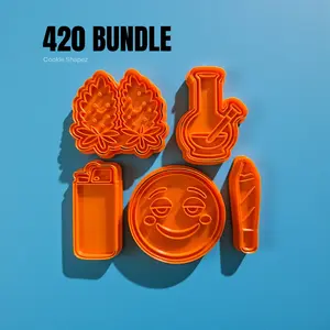 420 Cookie Cutter Set + Stamp