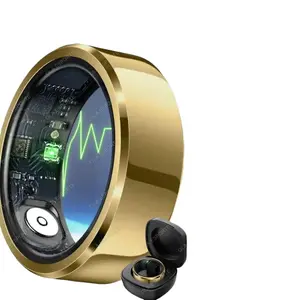 2026 New Smart Ring for Men and Women, IP68 & 5ATM Waterproof Fitness Tracker with Blood Pressure, Heart Rate and Sleep Tracking, Multi-Sport Mode