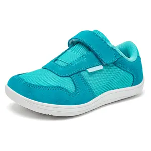 HOBIBEAR Kids Barefoot Shoes Minimalist Zero Drop Wide Width Fashion Sneaker Boys Girls Outdoor Fun Toe Casual Trainers