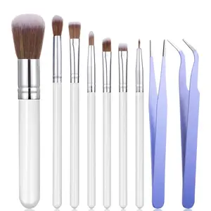 9Pcs Food Safe Paint Brushes Fondant Tools for Cake Baking Chocolate Sugar Cookie Decoration Cake Brushes for Luster Dust Pastry Decorating Supplies with Fondant and Gum Paste Tool - Home Improvement.