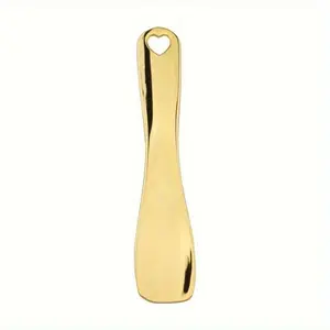 Mini Metal Spatula, Liquid Foundation Scoop, Eye Cream Scoop, Skin Care Tool for Applying Lotion, Cream, Makeup Tool for Women, Cosmetic, Self Care Products