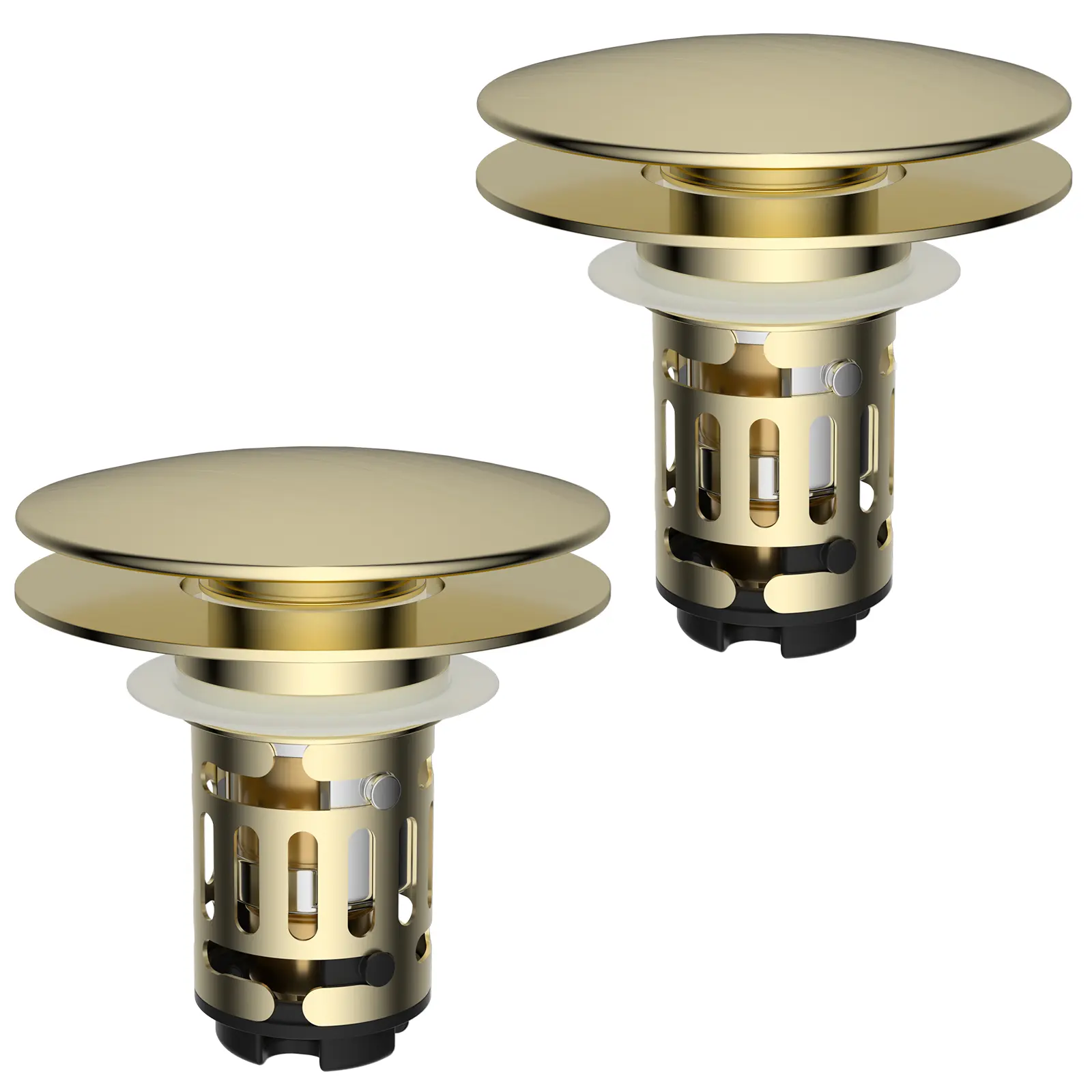 2 PACK - Brushed Gold