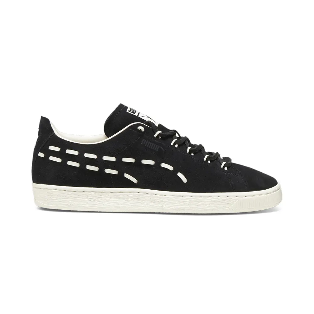 PUMA Mens Suede Decon Lace Up Sneakers Shoes Casual - Black