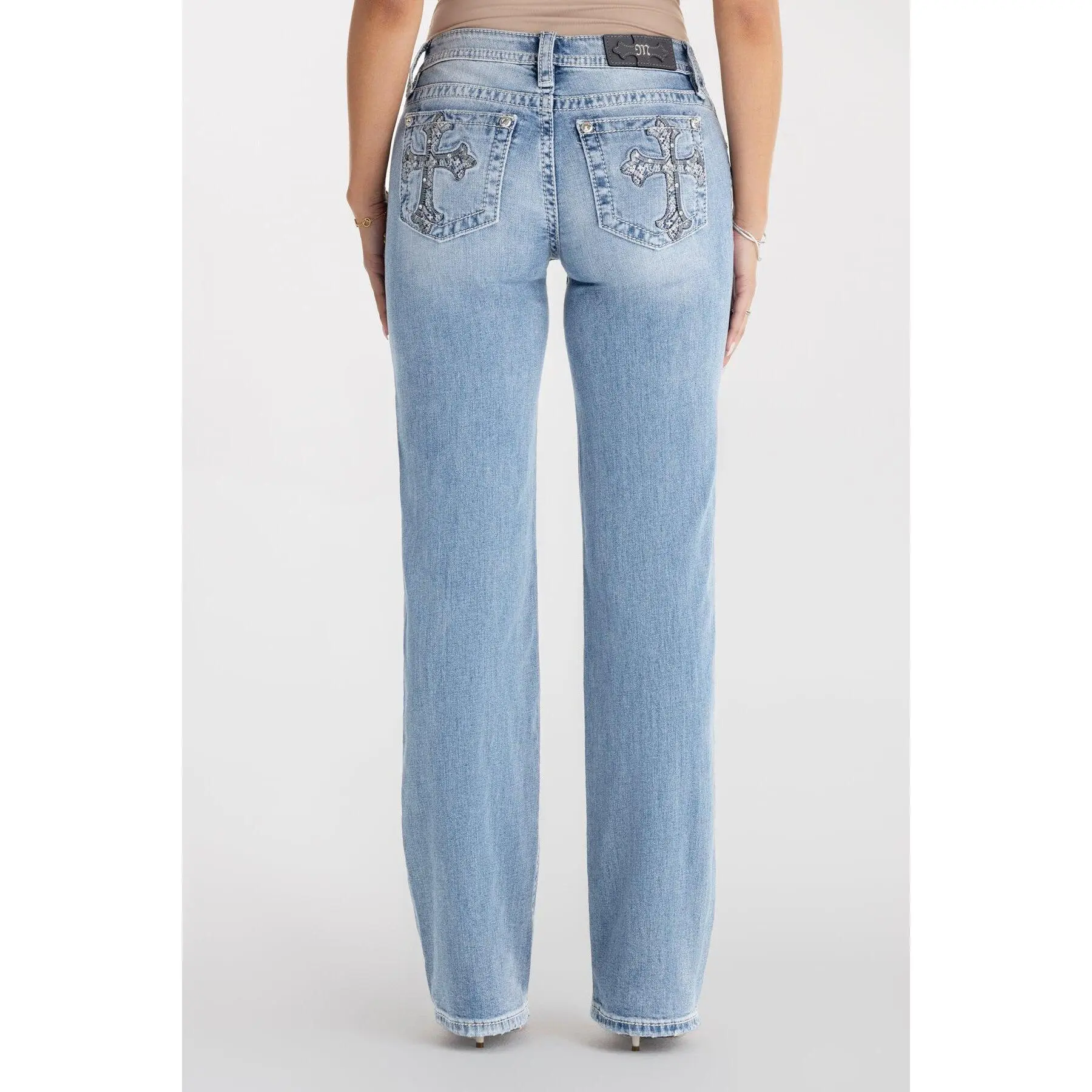 Rebel With A Cross Slim Wide
