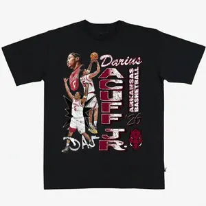 Darius-Acuff NCAA College Basketball Fan Shirt, Unisex Fit for Men and Women