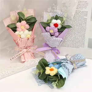 A delicate mini faux flower bouquet—the perfect gift for Mother's Day and graduation season. Featuring warm, soft-hued everlasting blooms, it makes a lovely small token for friends and family.