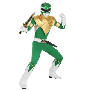 Authentic Adult Power Rangers Green Ranger Costume