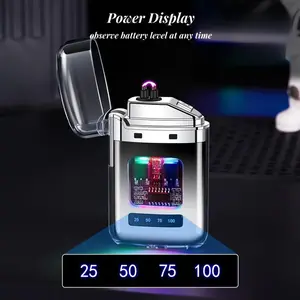 Windproof Electronic Lighter, Usb Rechargeable, Compact And Portable, Ideal For Camping, Travel, Wilderness Survival, Candles, Aromatherapy, And Outdoor Adventures. Stylish Design And Robust Construction. Camping Gear.