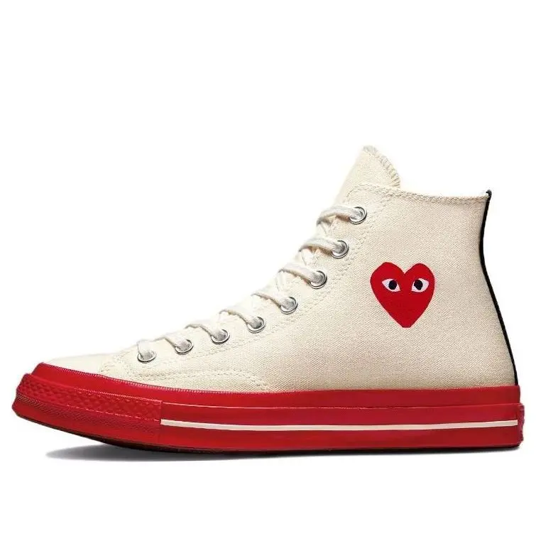 Converse x COMME des GARCONS PLAY Chuck 70 High 'Pristine Red' A01794C Converse x COMME des GARCONS PLAY Chuck 70 High 'Pristine Red' A01794C