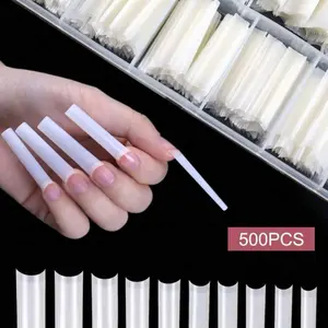 Tip Extension Square Natural for Longer nails