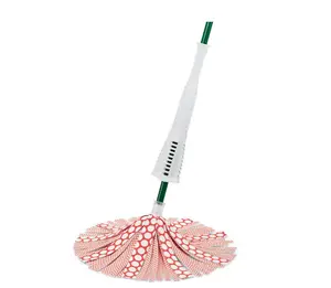 Libman Wonder Antibacterial Microfiber Mop with Built-in Wringer