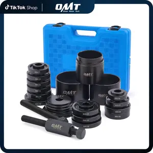 【SummerVibes】Orion Motor Tech 24pc Wheel Bearing Press Kit, Front Wheel Drive Bearing Removal & Installation Tool Set, Bearing Puller Installer Remover with Sliding Screws & Bushings for Cars & Light Trucks-Steering Automotive
