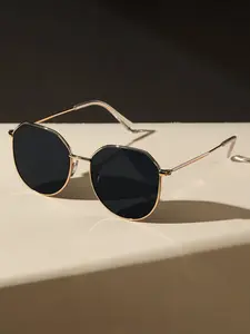 Vintage Geometric Frame Sunglasses, Sunglasses for Women, Fashionable Men Sunglasses for Outdoor