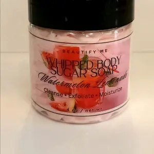Watermelon Lemonade Whipped Body Soap