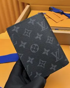 Pre-owned Louis Vuitton canvas Small Leather Goods passport holder