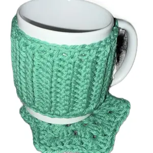 Mug Coozie and Coaster Sets - Multiple Solid Variations