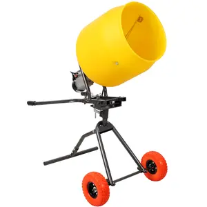 DONEXT 3.5 CUFT/100L Heavy-Duty Portable Electric Poly Drum Concrete Mixer, 115V/60HZ CSA Certified, with Easy Transport Wheels for Concrete, Stucco