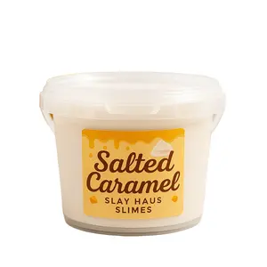 Salted Caramel Butter Slime Squishy, 16 oz Soft Squishy Silicone Stress Relief Item, Scented Classic Novelty Relaxation Toy