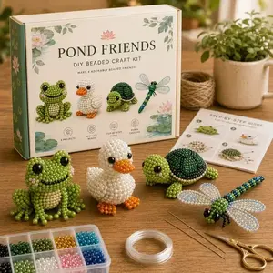 The Perfect Gift for Beginners: Petite 3D Beaded Animal Craft Kit