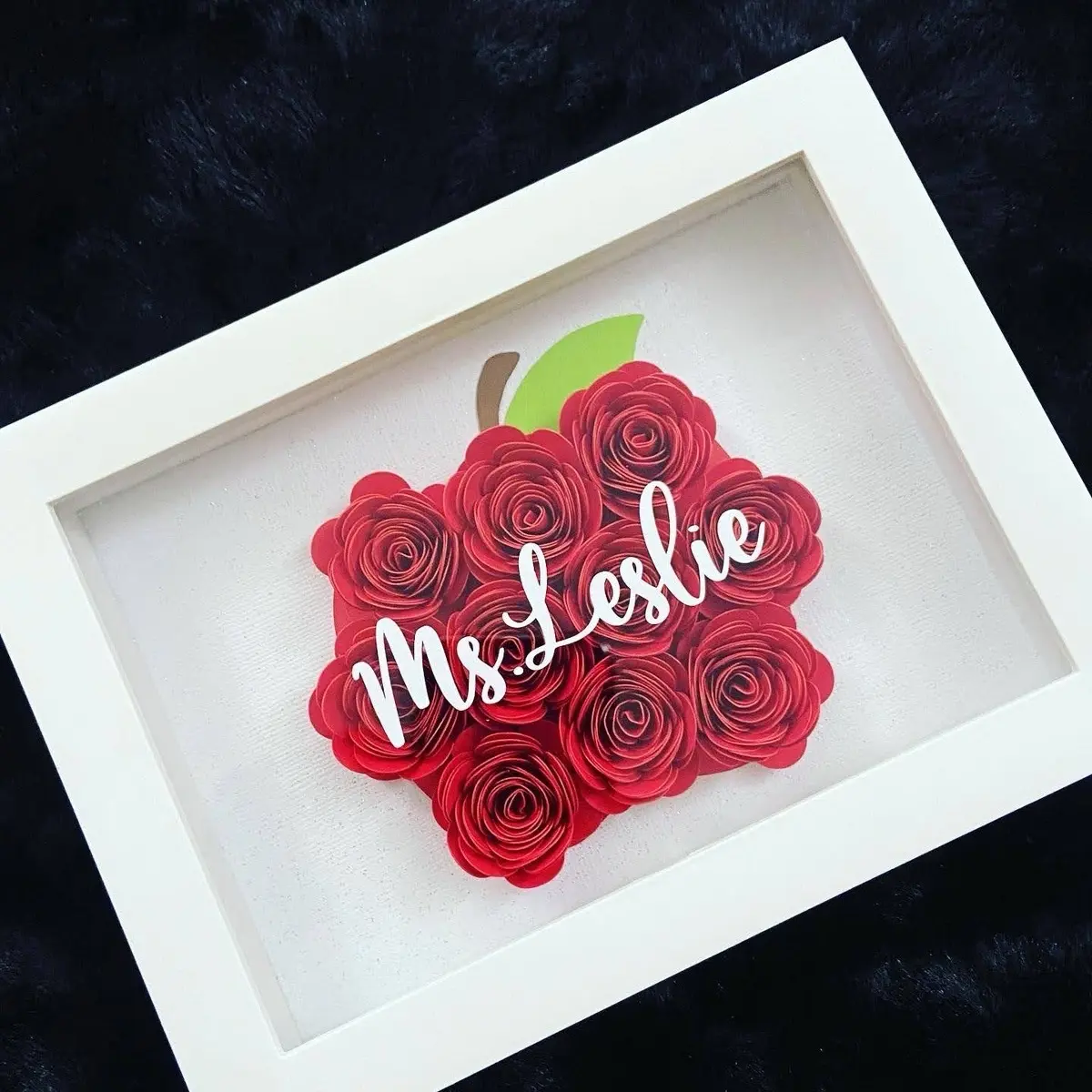 Teachers Valentine Shadow Box,Valentine gifts,teacher gifts
