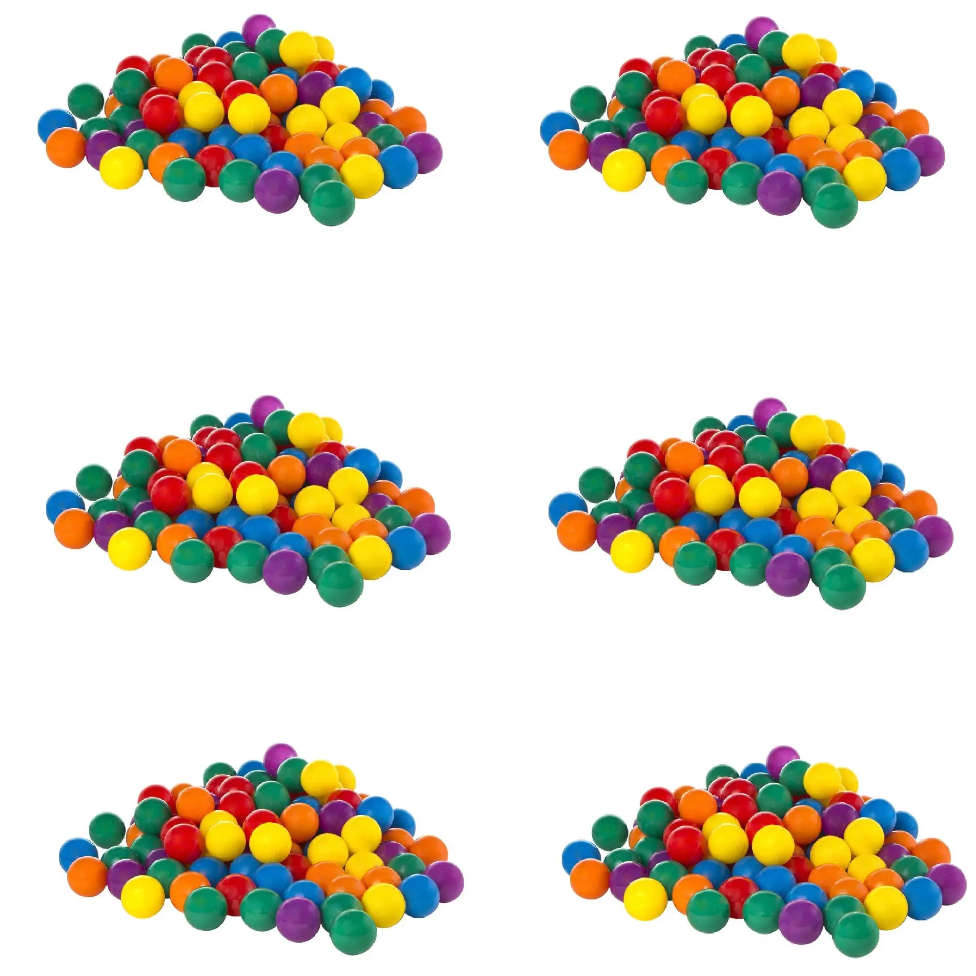 6 Pack | 100 Fun Ballz 3"
