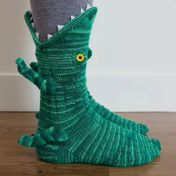 Crocodile Socks (Hudded)