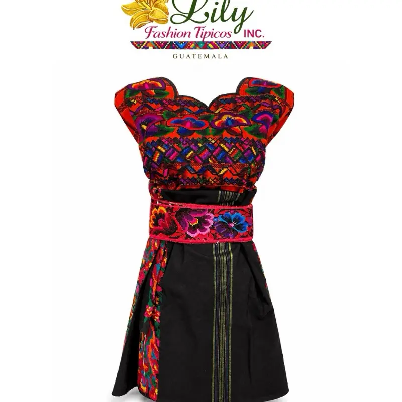 Hand-Embroidered Traditional Dress
